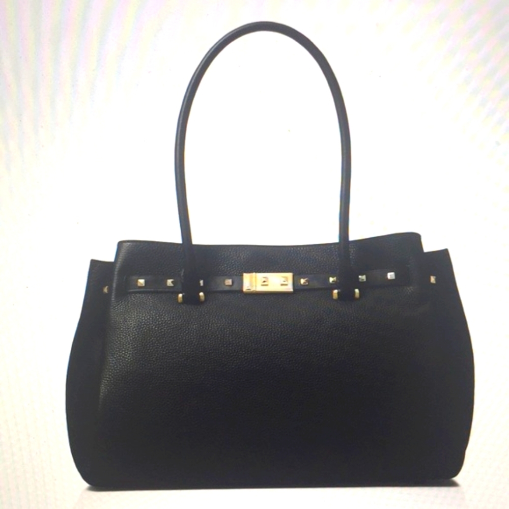 MICHAEL KORS ADDISON LEATHER TOTE